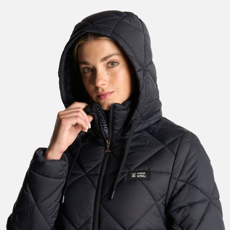 Chaqueta Mujer Pala Negra Negro Haka Honu I24-5