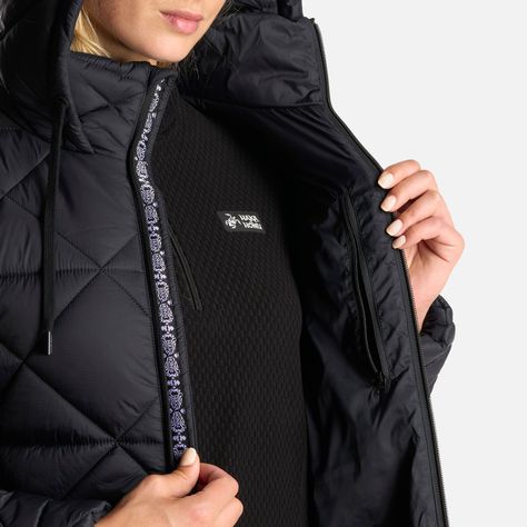 Chaqueta Mujer Pala Negra Negro Haka Honu I24-7