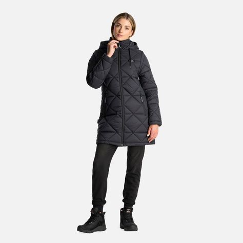 Chaqueta Mujer Pala Negra Negro Haka Honu I24-8