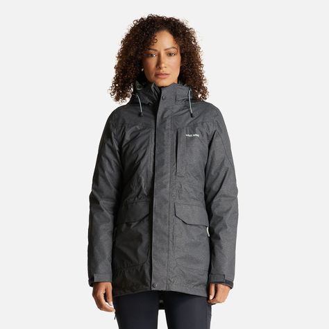 Chaqueta Mujer Perro Guapo Negro/Jade Haka Honu-1