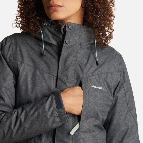 Chaqueta Mujer Perro Guapo Negro/Jade Haka Honu-4