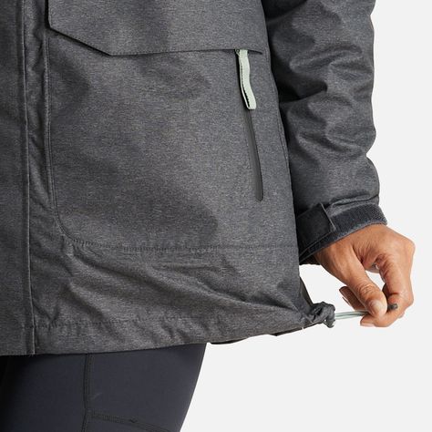 Chaqueta Mujer Perro Guapo Negro/Jade Haka Honu-6