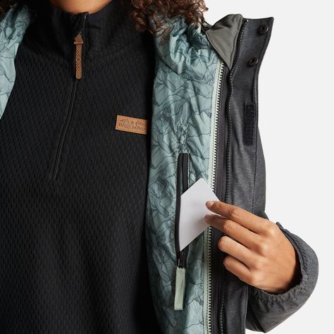 Chaqueta Mujer Perro Guapo Negro/Jade Haka Honu-7