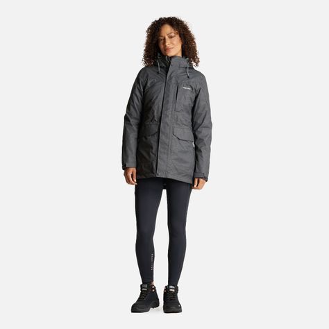 Chaqueta Mujer Perro Guapo Negro/Jade Haka Honu-9