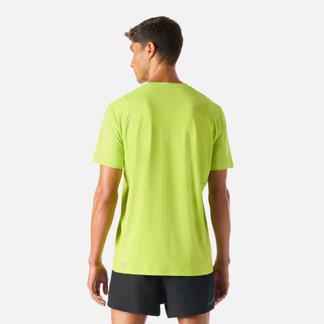 Polera Hombre Built To Move T-Shirt Verde Lima Vulcano-3