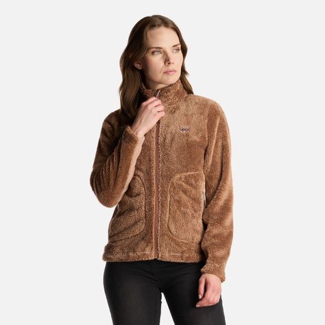Chaqueta Mujer Ferret Shaggy-Pro Jacket Canela Lippi-1