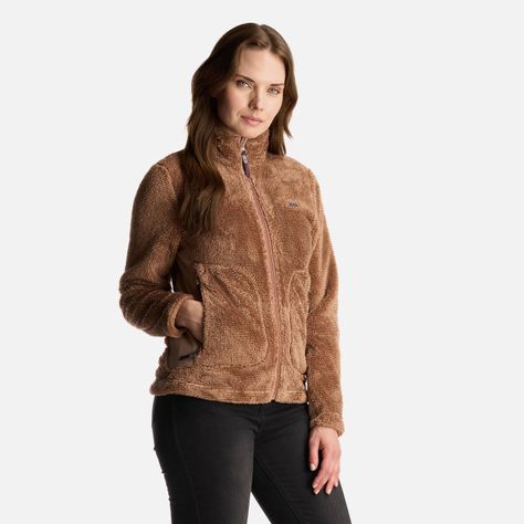 Chaqueta Mujer Ferret Shaggy-Pro Jacket Canela Lippi-2