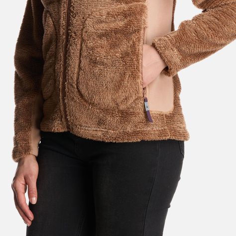 Chaqueta Mujer Ferret Shaggy-Pro Jacket Canela Lippi-5