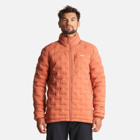 Chaqueta Hombre Ultimate Stretch Down Jacket Terracota Lippi-1