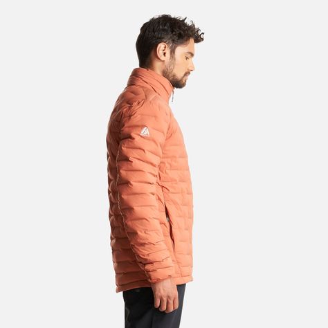 Chaqueta Hombre Ultimate Stretch Down Jacket Terracota Lippi-3