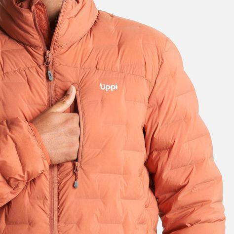 Chaqueta Hombre Ultimate Stretch Down Jacket Terracota Lippi-5