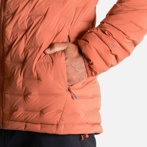Chaqueta Hombre Ultimate Stretch Down Jacket Terracota Lippi-6