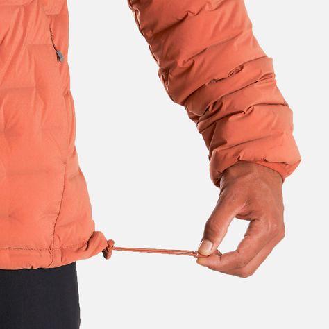 Chaqueta Hombre Ultimate Stretch Down Jacket Terracota Lippi-7