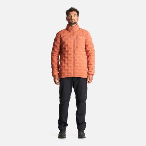 Chaqueta Hombre Ultimate Stretch Down Jacket Terracota Lippi-8