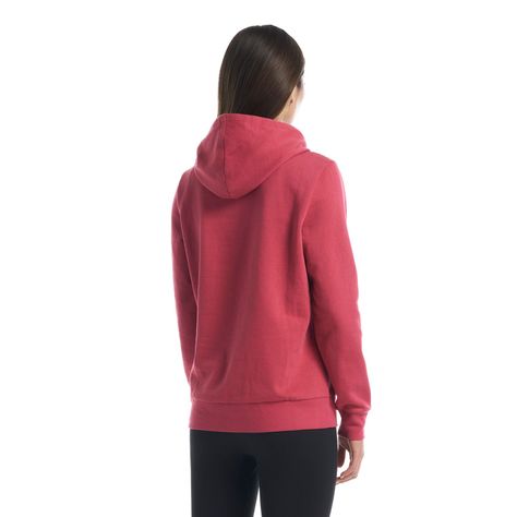 Poleron Mujer Insigne Hoody Sweatshirt Rosa Oscuro Lippi V22-4