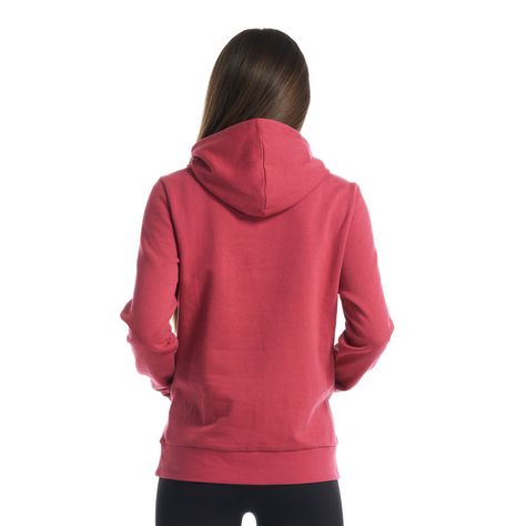 Poleron Mujer Insigne Hoody Sweatshirt Rosa Oscuro Lippi V22-5