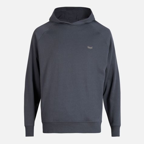 Poleron Hombre Insigne Hoody Sweatshirt Back Print Azul Noche Lippi-0
