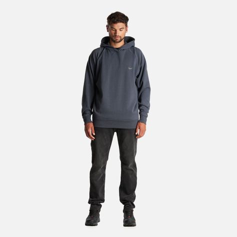 Poleron Hombre Insigne Hoody Sweatshirt Back Print Azul Noche Lippi-6