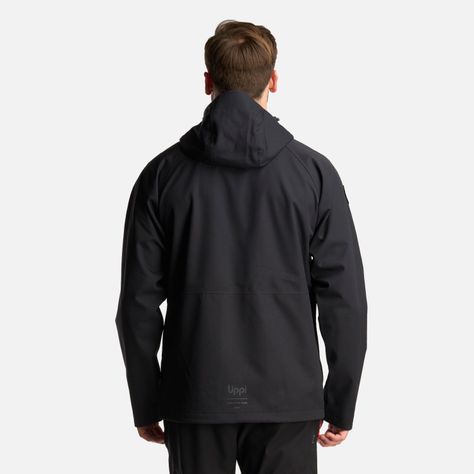 Chaqueta Hombre Massif B-Dry Hoody Jacket Negro Lippi-4