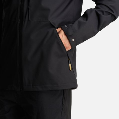 Chaqueta Hombre Massif B-Dry Hoody Jacket Negro Lippi-7