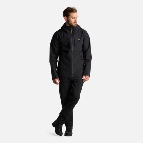 Chaqueta Hombre Massif B-Dry Hoody Jacket Negro Lippi-8