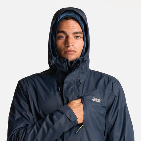 Chaqueta Hombre Corteza Azul Marino Haka Honu-6