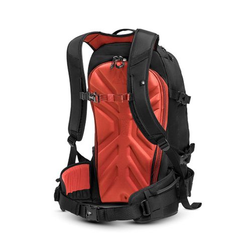 Mochila Unisex Snow Raptor 32L Bagpack Negro Rojo Lippi-1