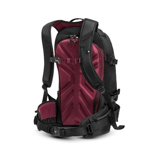 Mochila Unisex Snow Raptor 32L Bagpack Negro Rojo Lippi-3