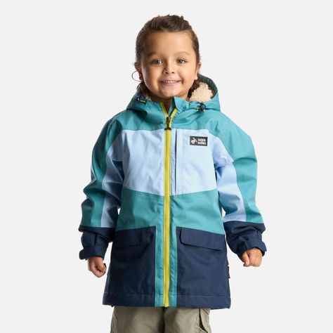 Chaqueta Niño Mini Yak Turquesa Haka Honu-0