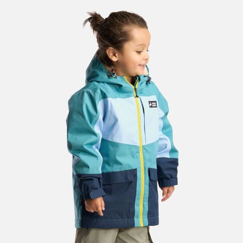 Chaqueta Niño Mini Yak Turquesa Haka Honu-1