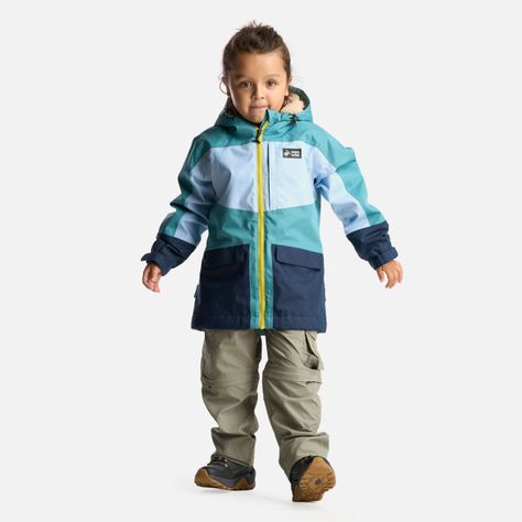 Chaqueta Niño Mini Yak Turquesa Haka Honu-5