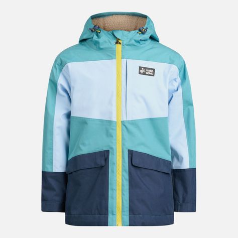 Chaqueta Niño Mini Yak Turquesa Haka Honu-6