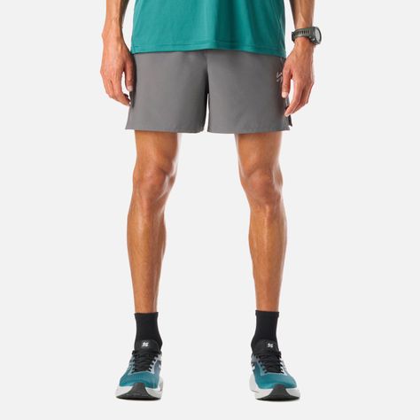 Shorts Hombre Tempo 5" Shorts Gris Medio Vulcano-0