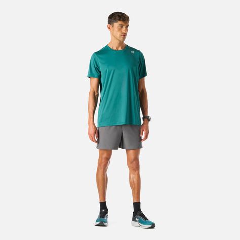 Shorts Hombre Tempo 5" Shorts Gris Medio Vulcano-6