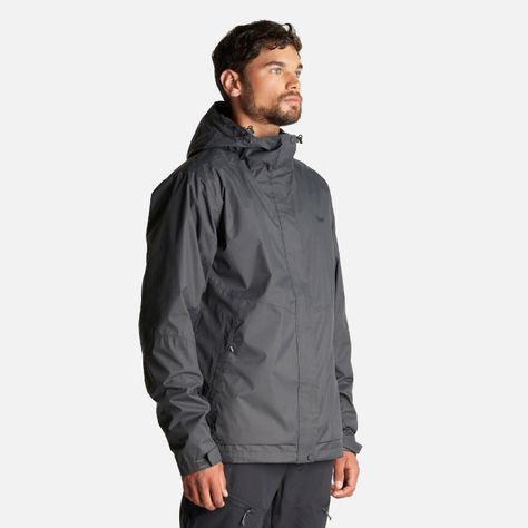 Chaqueta Hombre Blizzard B-Dry Hoody Jacket Grafito Lippi I23-2