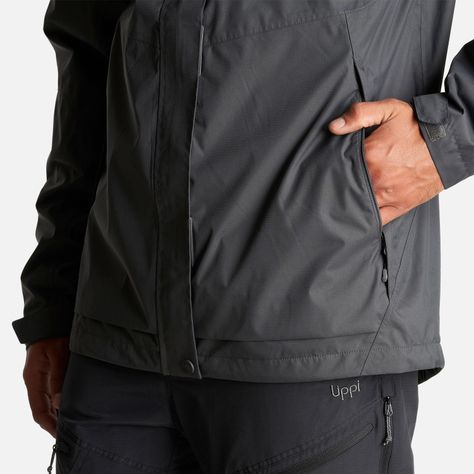 Chaqueta Hombre Blizzard B-Dry Hoody Jacket Grafito Lippi I23-5