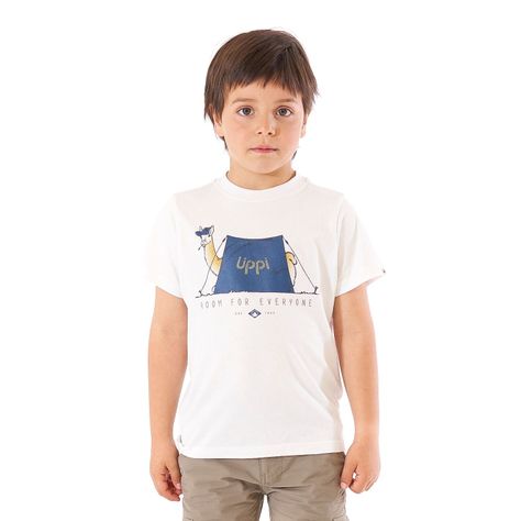 Polera Niño Country UV-Stop T-Shirt Blanco Lippi-1