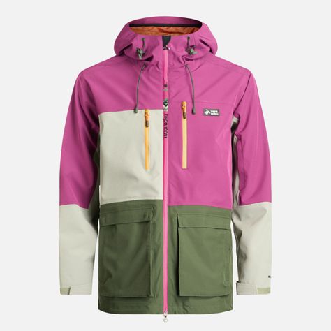 Chaqueta Hombre Viento Blanco Morado Haka Honu-0