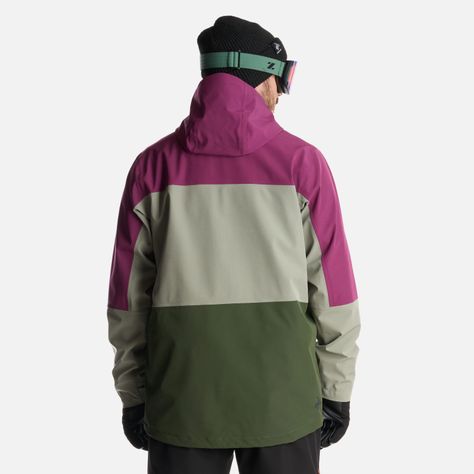 Chaqueta Hombre Viento Blanco Morado Haka Honu-4
