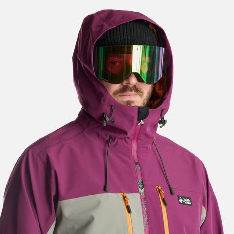 Chaqueta Hombre Viento Blanco Morado Haka Honu-5
