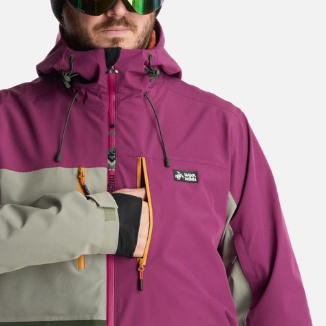 Chaqueta Hombre Viento Blanco Morado Haka Honu-6