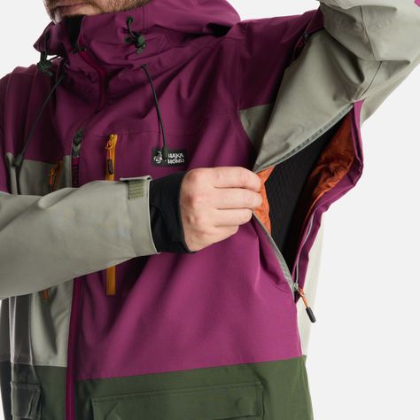 Chaqueta Hombre Viento Blanco Morado Haka Honu-8