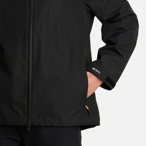 Chaqueta Mujer Shield B-Dry Hoody Jacket Negro Lippi I25-4