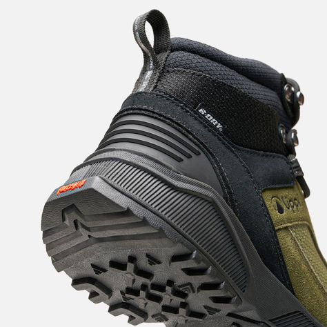 Botín Hombre Hill Hiker Verde / Negro Lippi V25-6