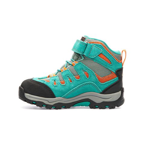 Botín Niña Puelo CS HI Velcro Turquesa Lippi-1