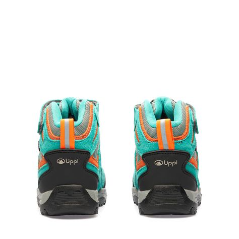 Botín Niña Puelo CS HI Velcro Turquesa Lippi-3