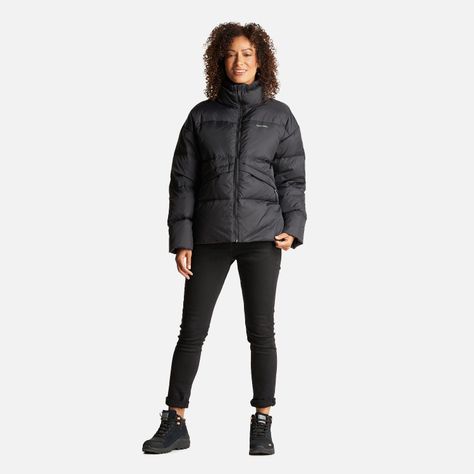 Chaqueta Mujer Campo Base Negro Haka Honu I23-7