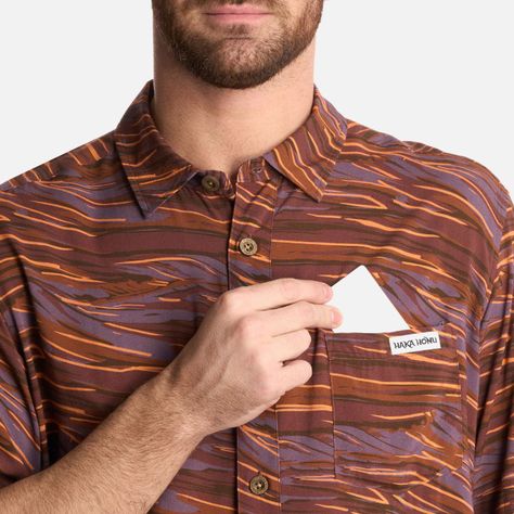 Camisa Hombre Anameizon Print Vino Haka Honu-3