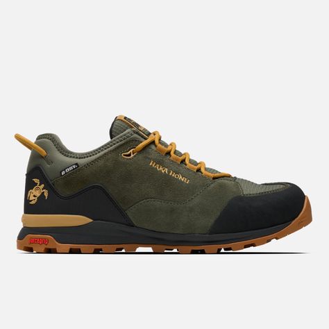 Zapato Hombre Aproxima Verde Grisaceo Haka Honu-0
