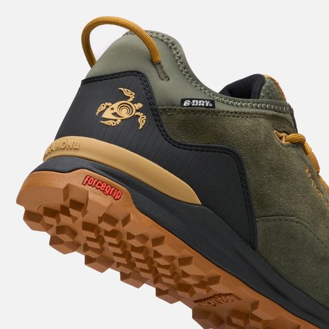 Zapato Hombre Aproxima Verde Grisaceo Haka Honu-6